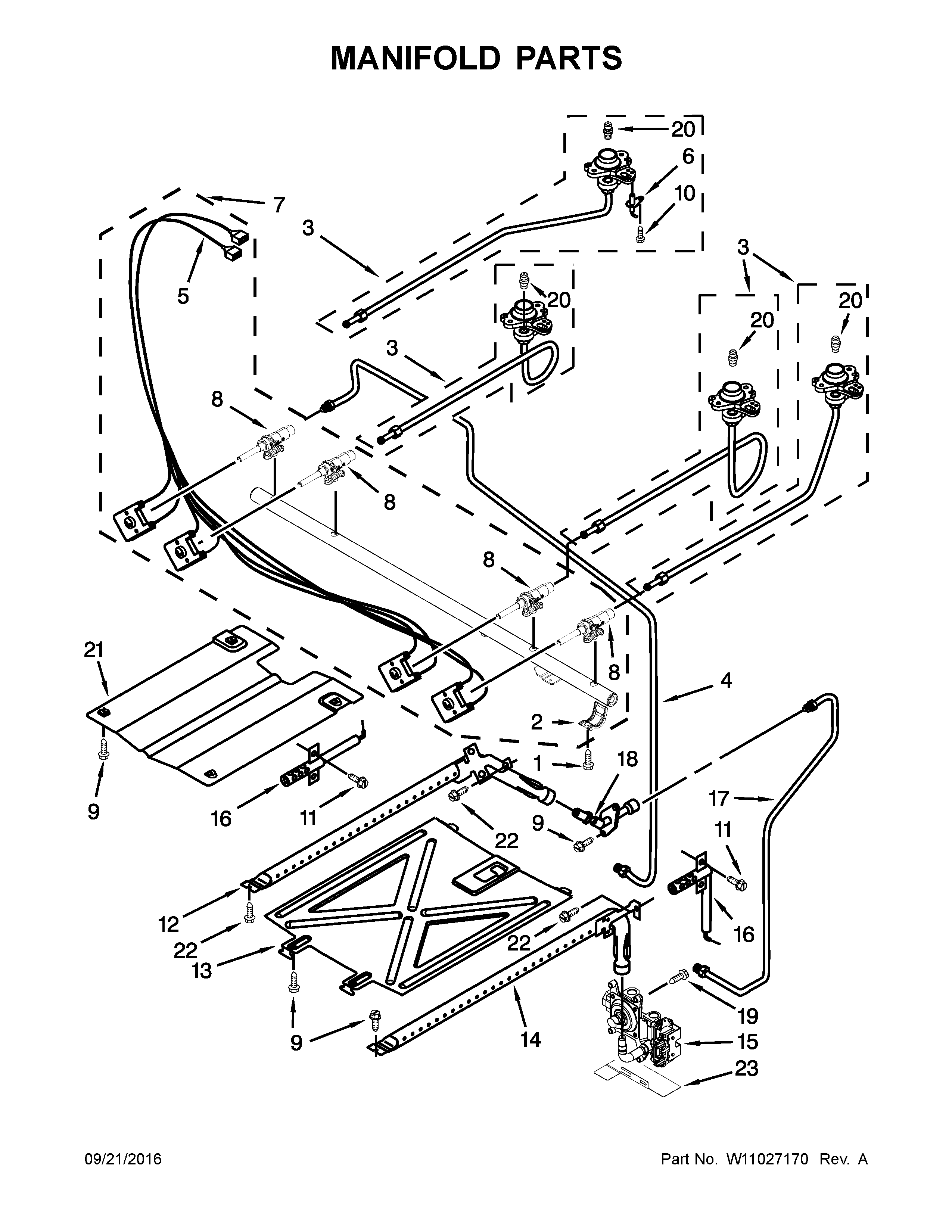 Manifold parts