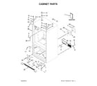 Maytag MFI2269FRB00 cabinet parts diagram