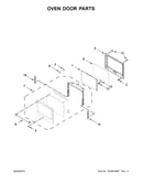 Oven door parts