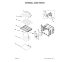 Maytag MEW9527FB00 internal oven parts diagram