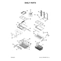Maytag MBF2258FEW00 shelf parts diagram