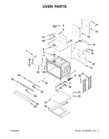 Oven parts