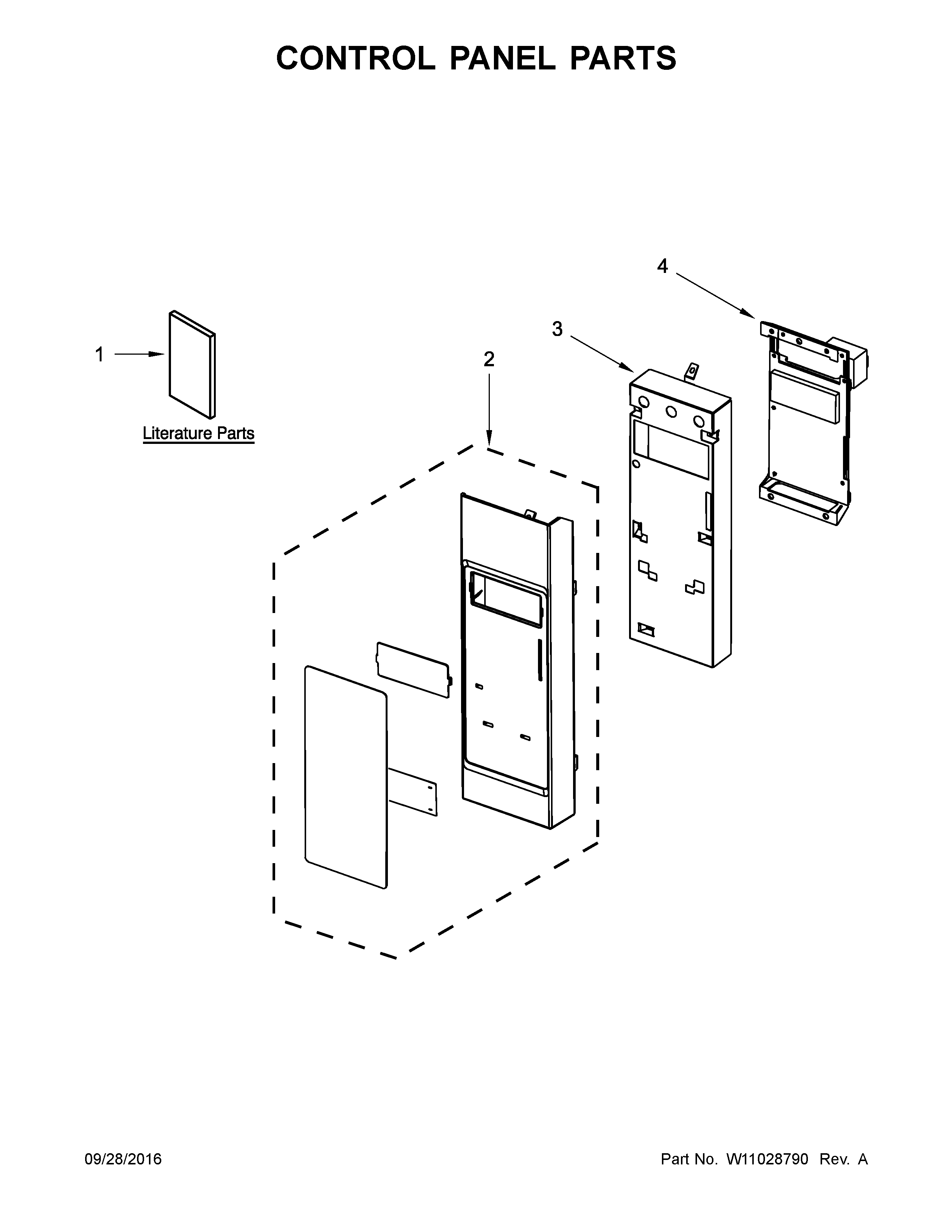 CONTROL PANEL PARTS