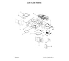 Amana AMV1150VAB6 air flow parts diagram