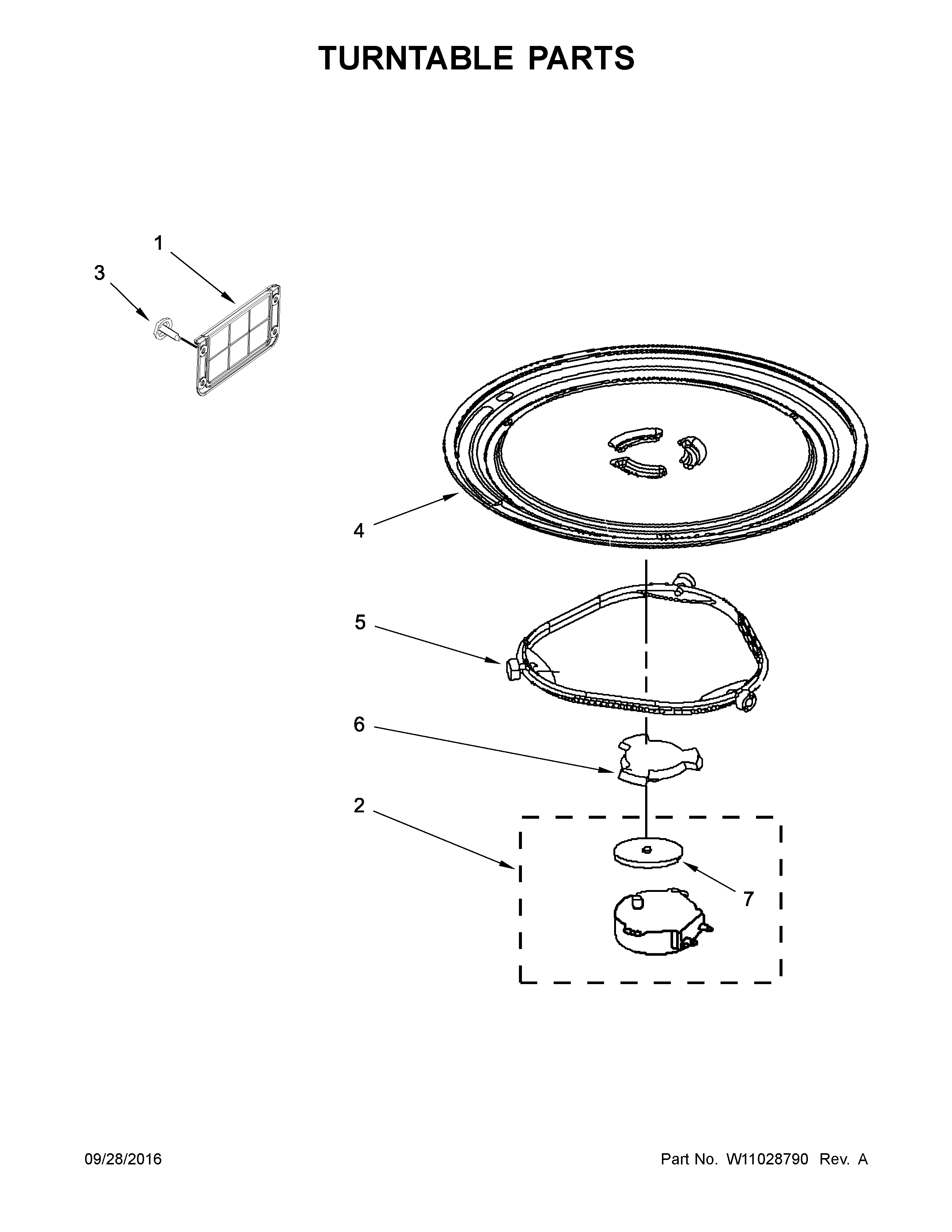 TURNTABLE PARTS