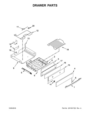 Drawer parts