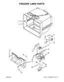 Freezer liner parts