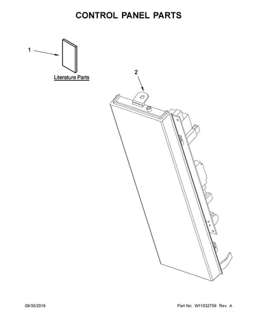 Control panel parts