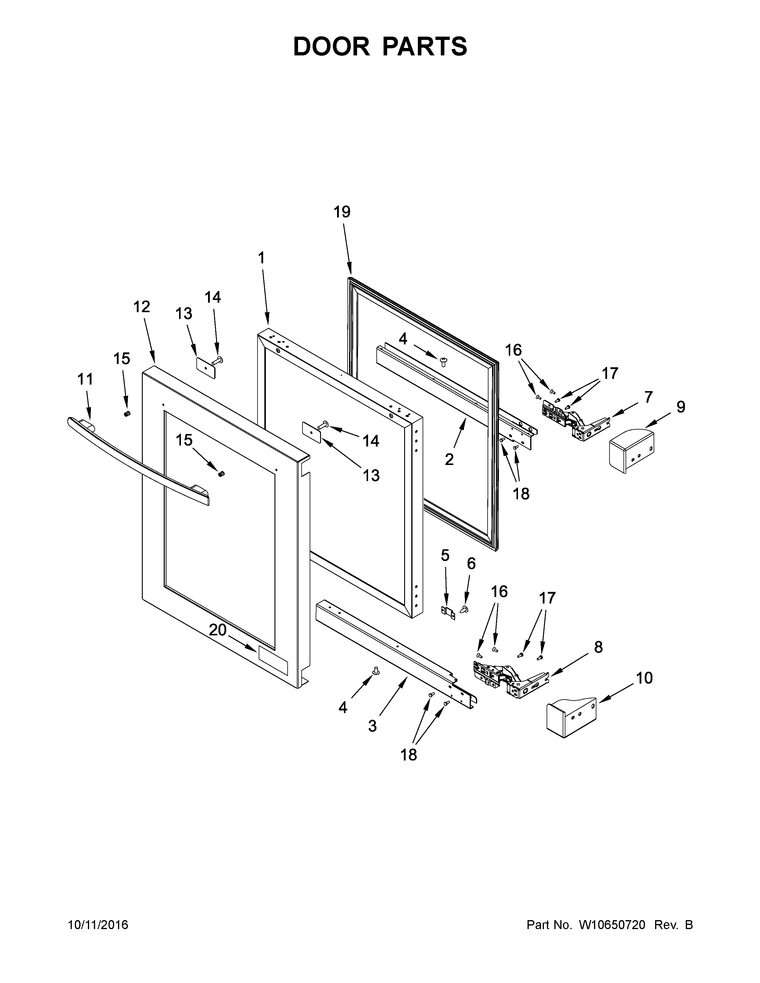 Door parts