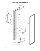 Freezer door parts