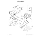 Maytag MFI2570FEB00 shelf parts diagram