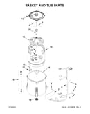 Basket and tub parts