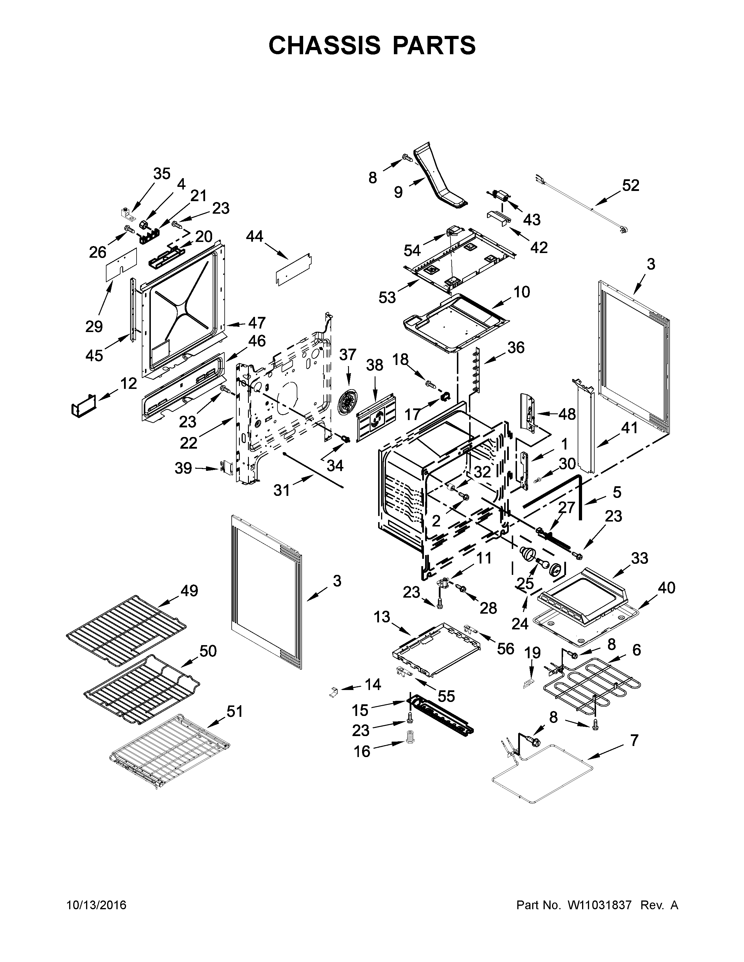 Chassis parts