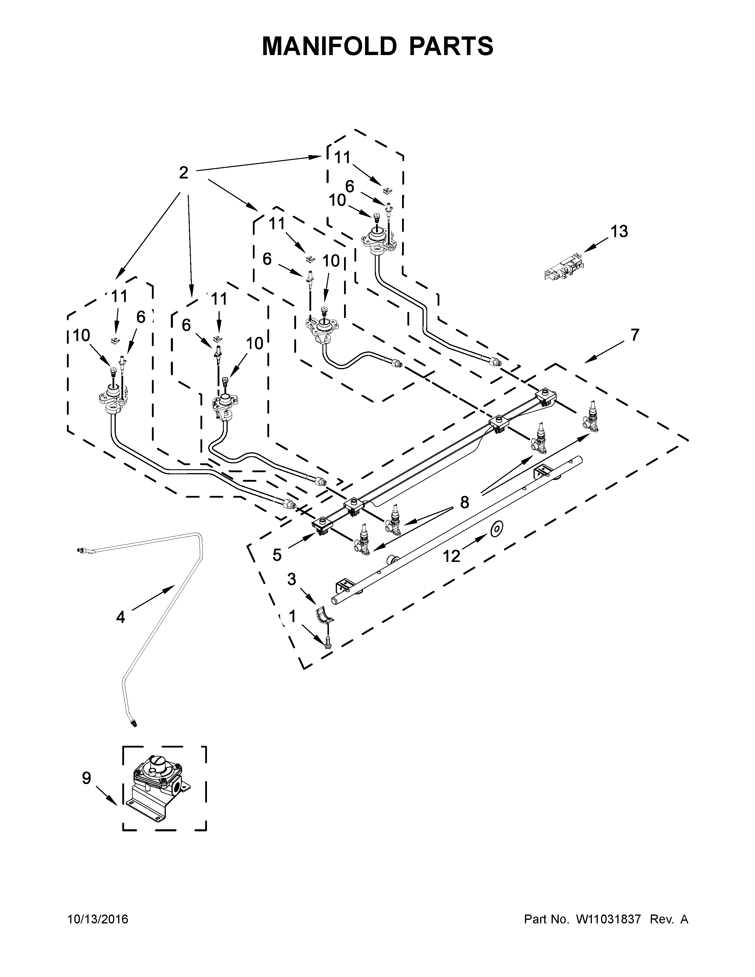 Manifold parts