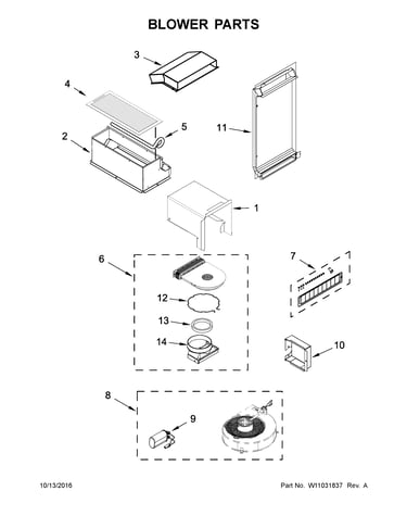 Blower parts