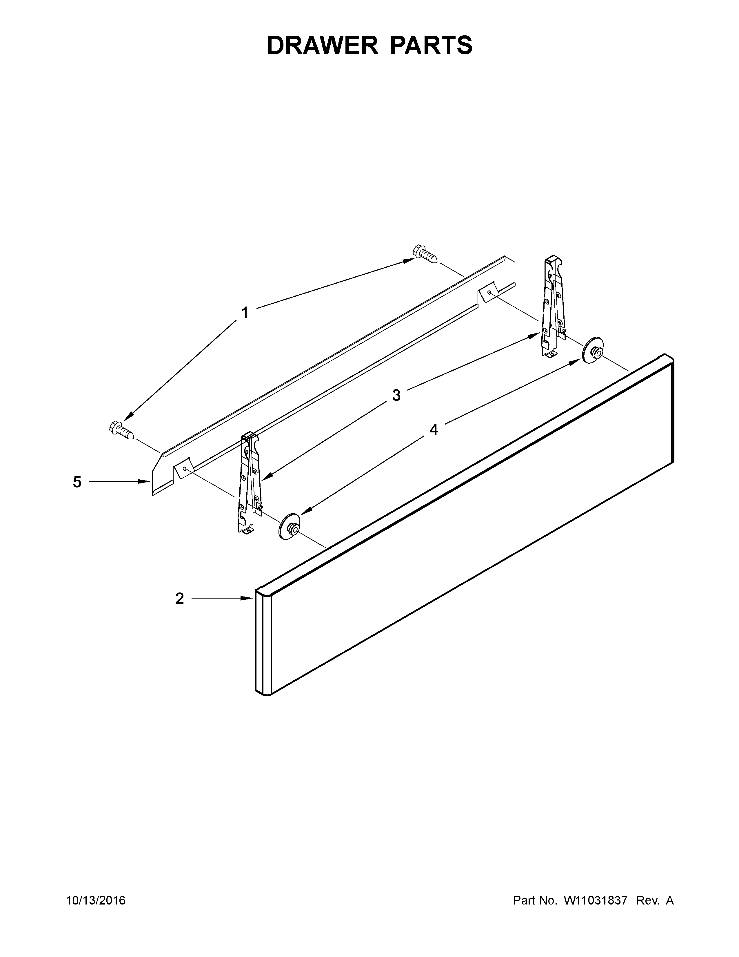 DRAWER PARTS