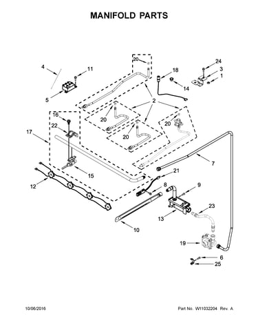 Manifold parts