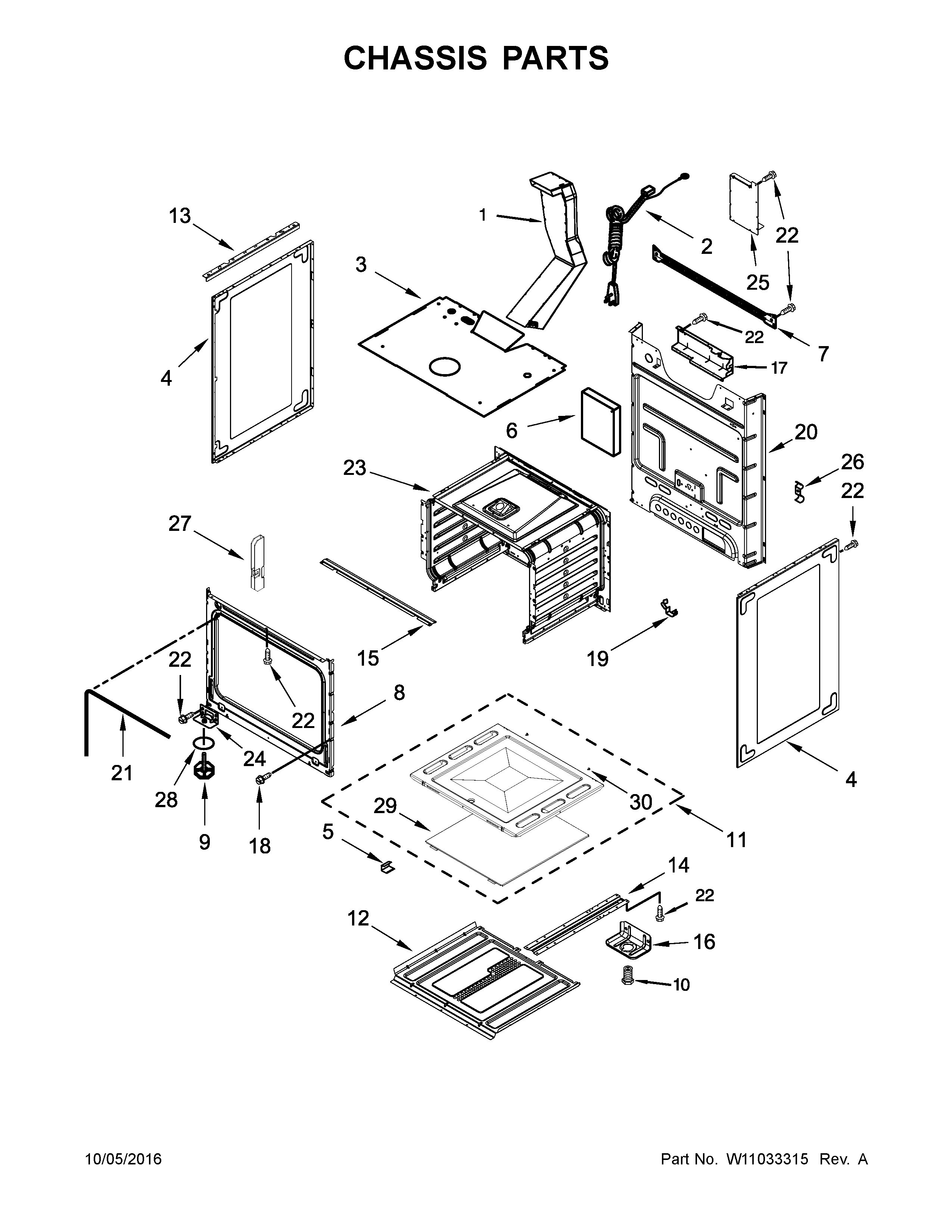 Chassis parts