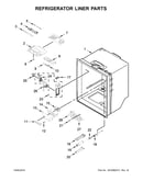 Refrigerator liner parts