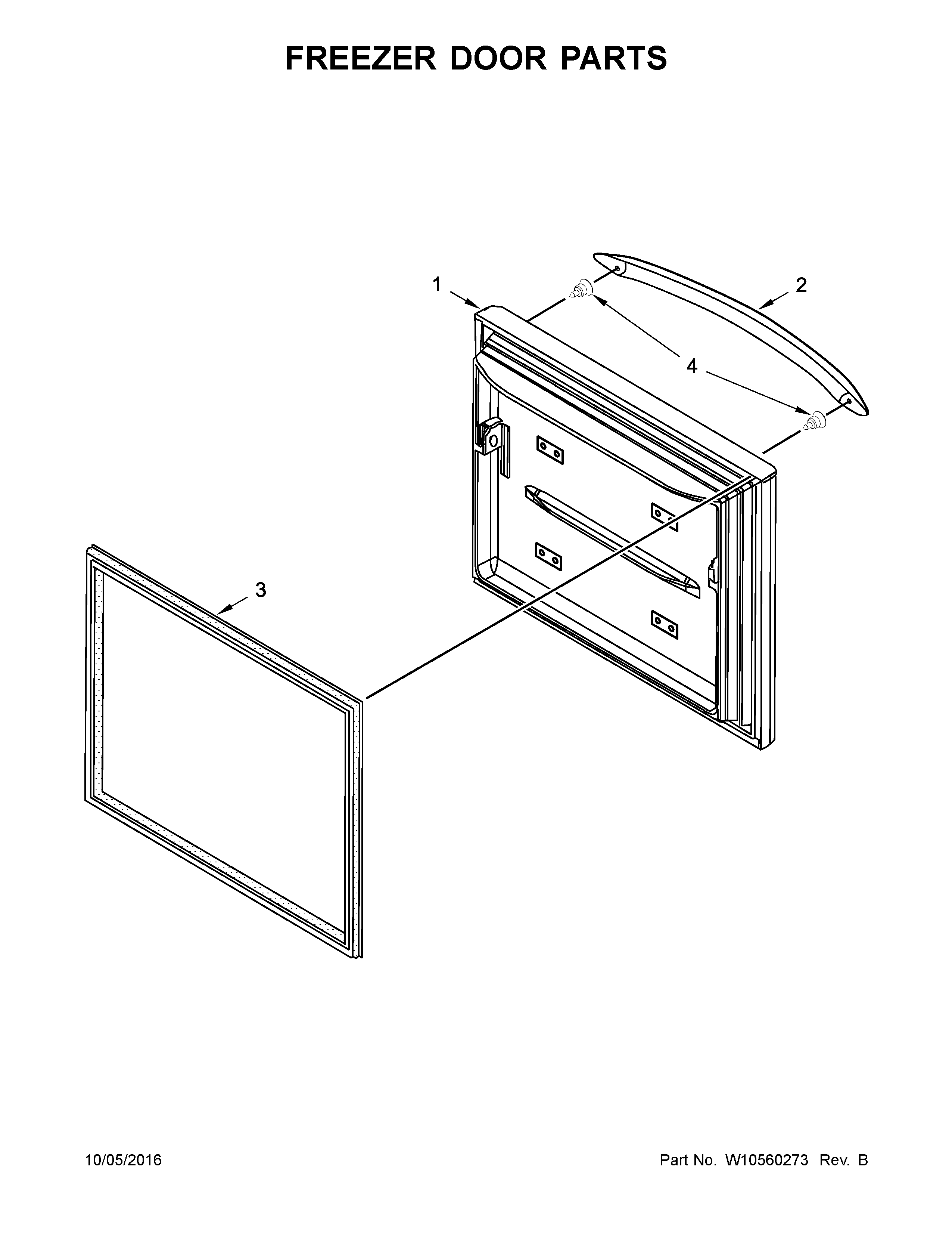 FREEZER DOOR PARTS