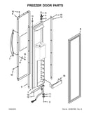 Freezer door parts