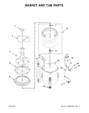 Basket and tub parts