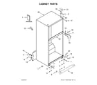 Maytag 5VM1BXGFYA00 cabinet parts diagram