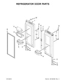 Refrigerator door parts