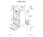 Maytag MFF2258FEZ01 cabinet parts diagram