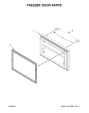 Freezer door parts