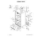 Maytag MFC2062FEZ01 cabinet parts diagram