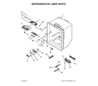 Maytag MFC2062FEZ01 refrigerator liner parts diagram