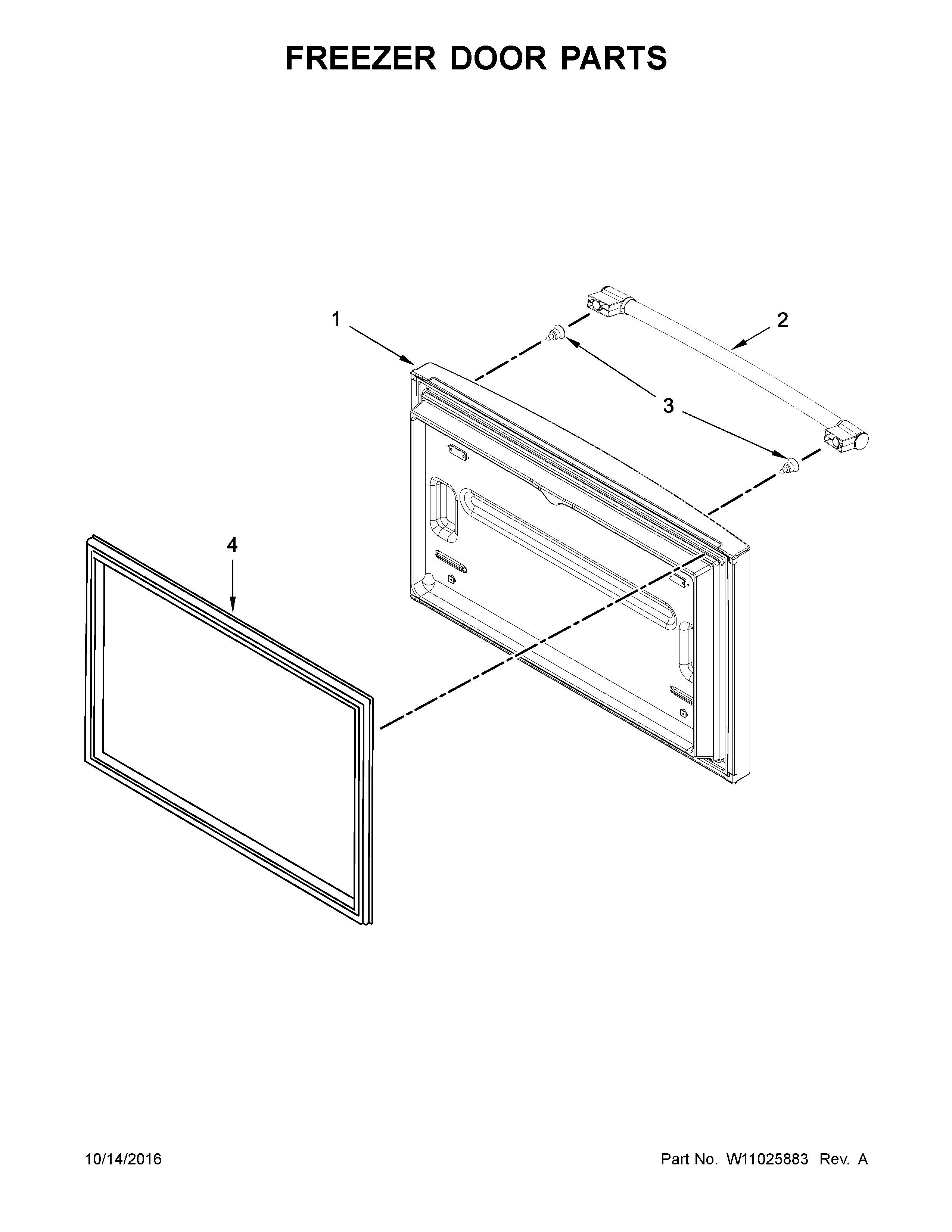 FREEZER DOOR PARTS