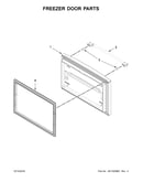 Freezer door parts