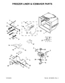 Freezer liner & icemaker parts