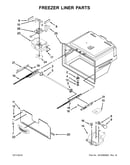 Freezer liner parts