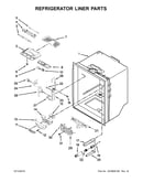 Refrigerator liner parts