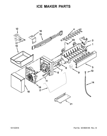 Ice maker parts