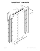 Cabinet and trim parts