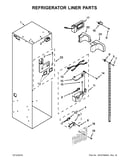 Refrigerator liner parts