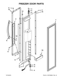 Freezer door parts