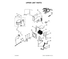 KitchenAid KSSC36QTS10 upper unit parts diagram