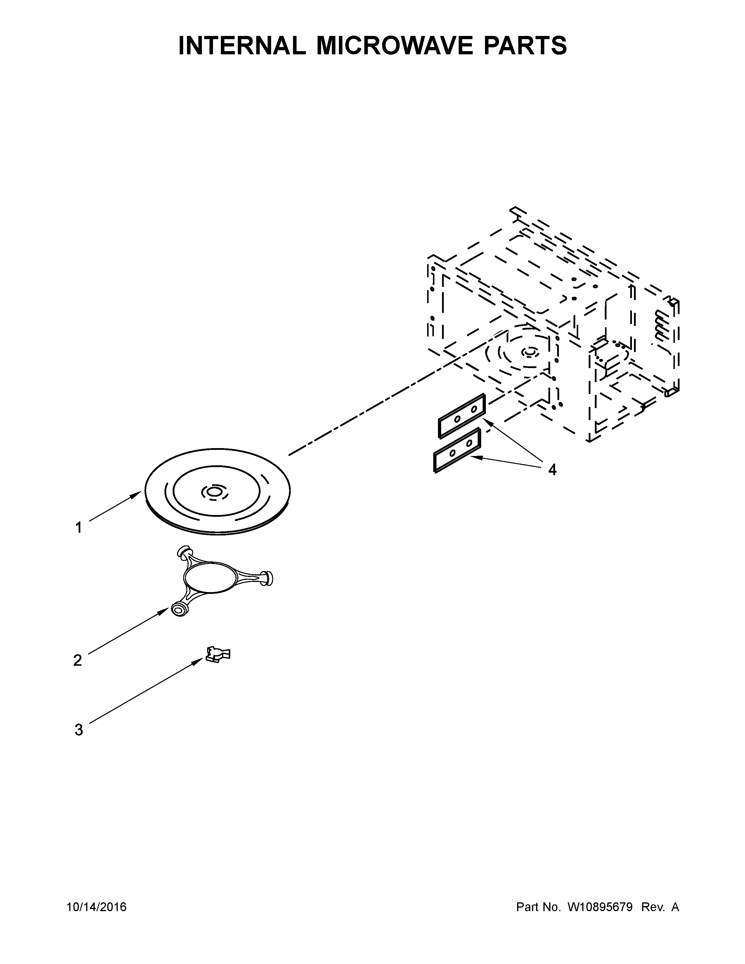 Internal microwave parts