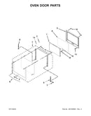 Oven door parts