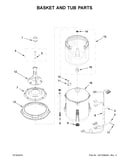 Basket and tub parts