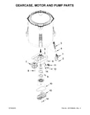 Gearcase, motor and pump parts