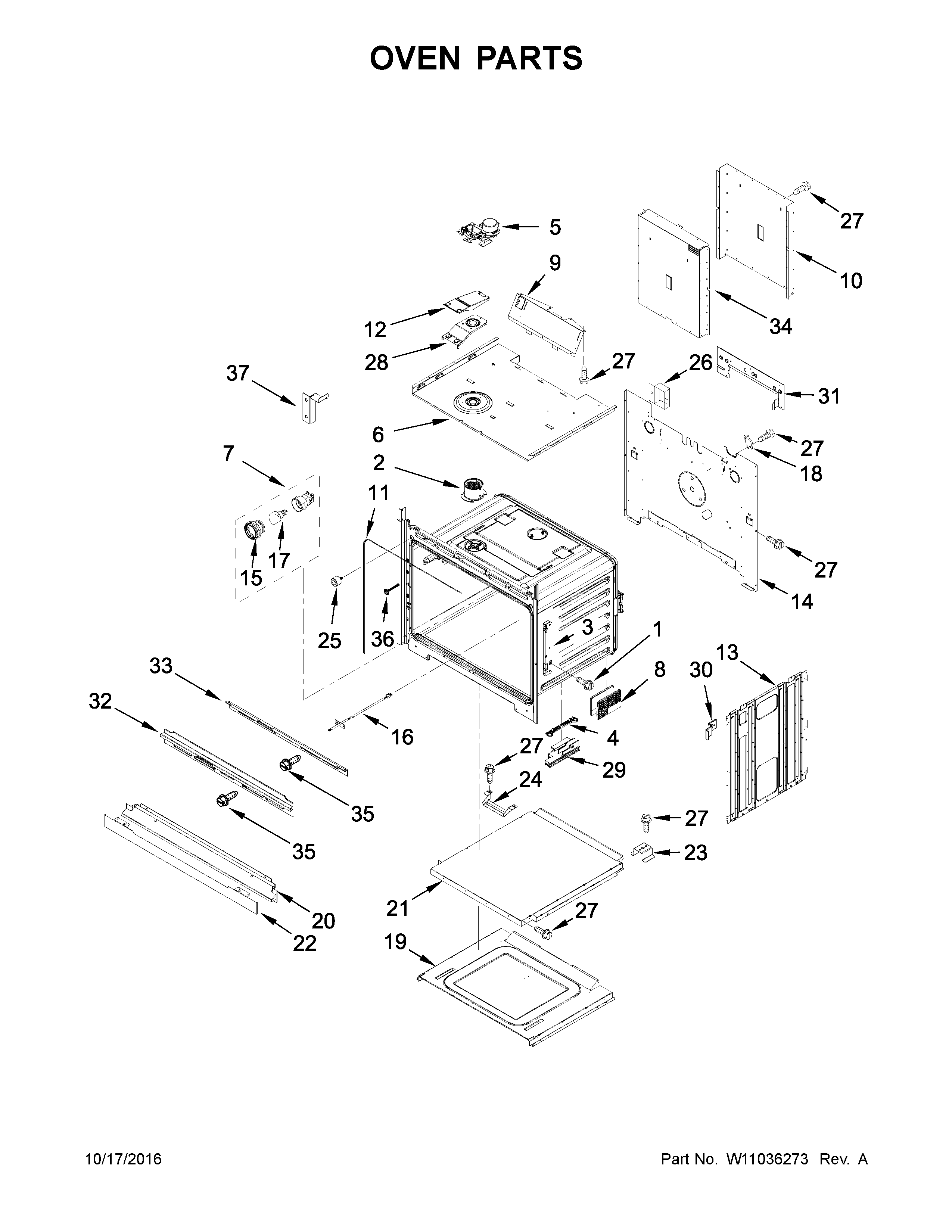 OVEN PARTS