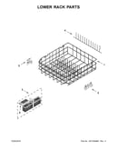 Lower rack parts