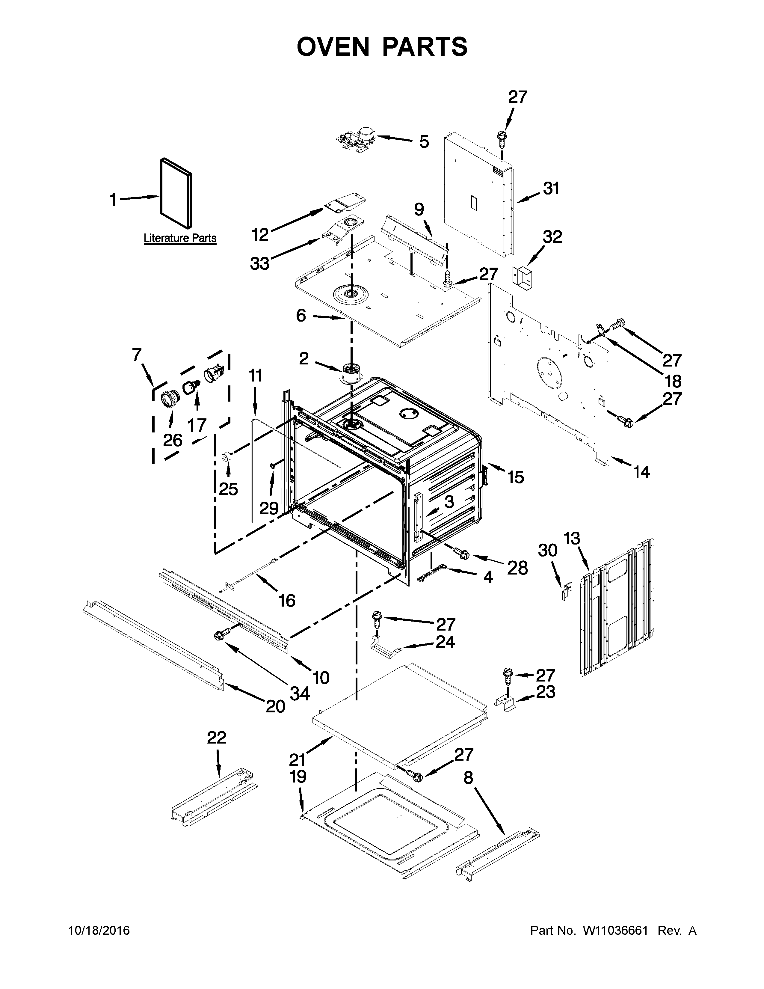 Oven parts