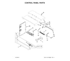 Whirlpool WOC54EC7AB04 control panel parts diagram